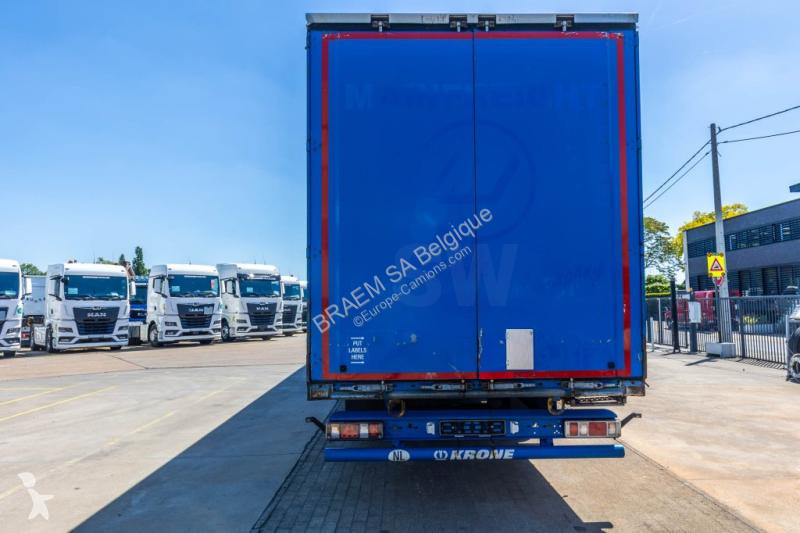 نصف مقطورة Krone P27-ALU BORDEN/RIDEAUX/LADEBOARD