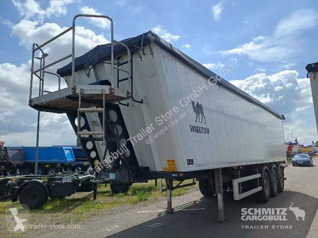 نصف مقطورة Wielton Kipper Alukastenmulde 51m³