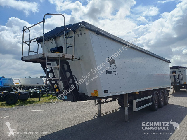 نصف مقطورة Wielton Kipper Alukastenmulde 51m³