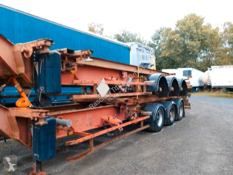 نصف مقطورة  Trouillet Wechselfahrgestell*ADR...