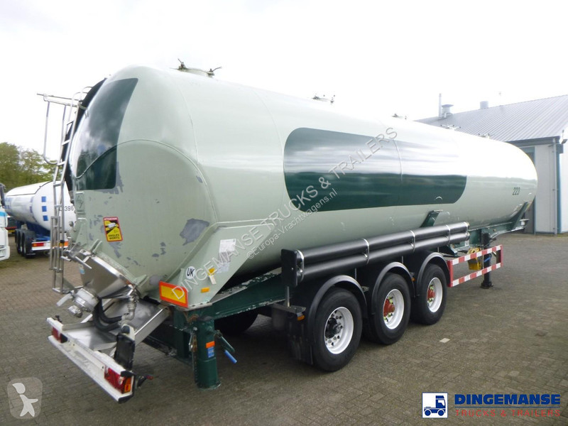 نصف مقطورة Feldbinder Powder tank alu 60 m3...