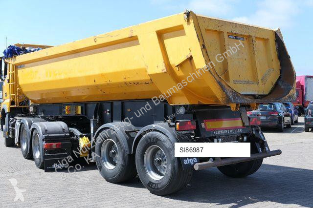 نصف مقطورة Schwarzmüller HKS 2/E S1, Stahl,...