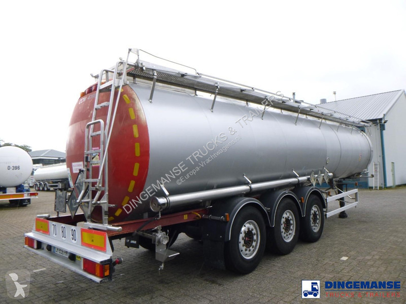 Oplegger Magyar Chemical tank inox L4BH 32.5 m3...