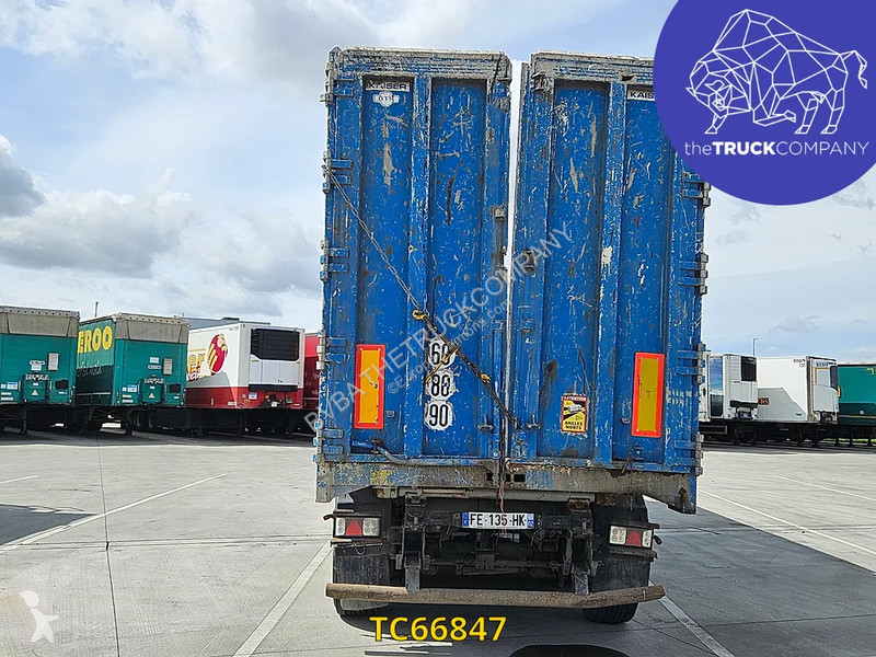 نصف مقطورة Kaiser benne transport ferrail