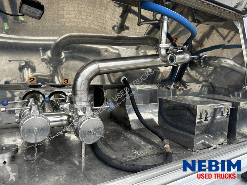 نصف مقطورة Feldbinder TSA 31.3 - 3 chamber -...