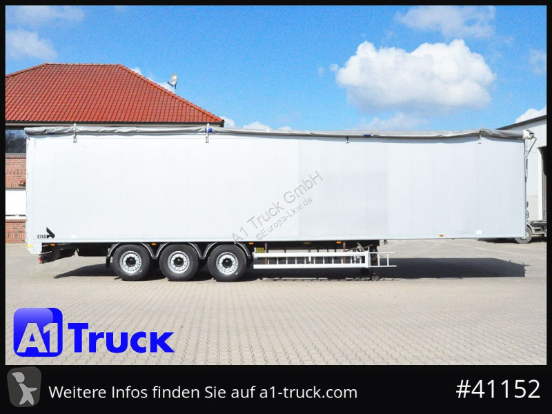 نصف مقطورة Stas S300ZX, 91m³, Lift, Wabco...