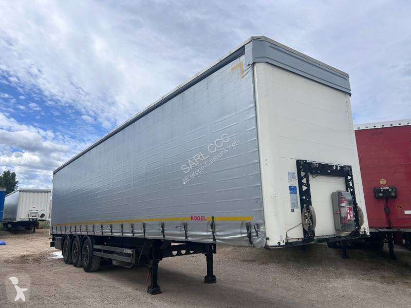 Semitrailer Kögel FT-270-QB ESSIEU RELEVABLE