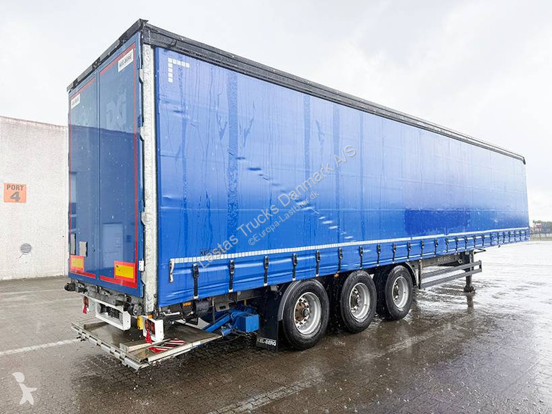 نصف مقطورة Kel-Berg Curtainsider / Planenauflieger