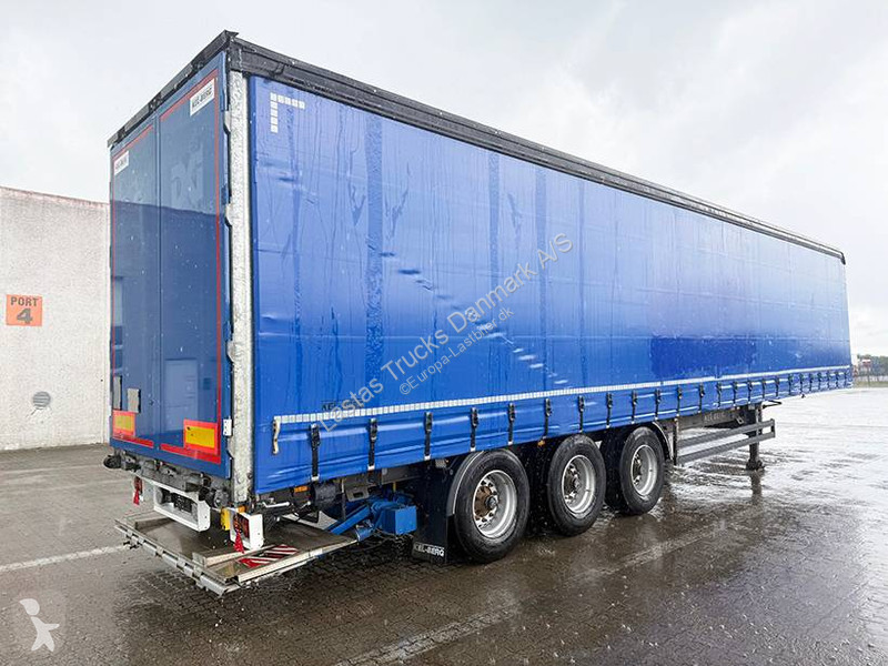 نصف مقطورة Kel-Berg Curtainsider / Planenauflieger