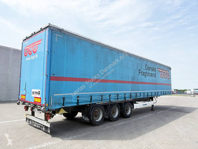 Sættevogn Krone Curtainsider / Planenauflieger