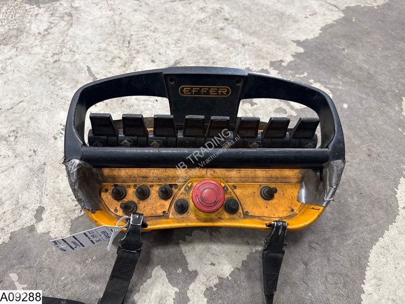 نصف مقطورة Samro open laadbak Effer 165-11