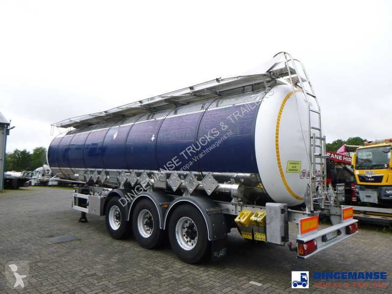Semi remorque LAG Chemical tank inox L4BH 32.5...