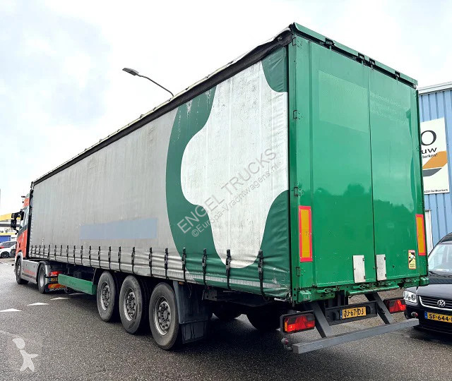 نصف مقطورة Krone 27 CURTAINSIDE WITH SLIDING...