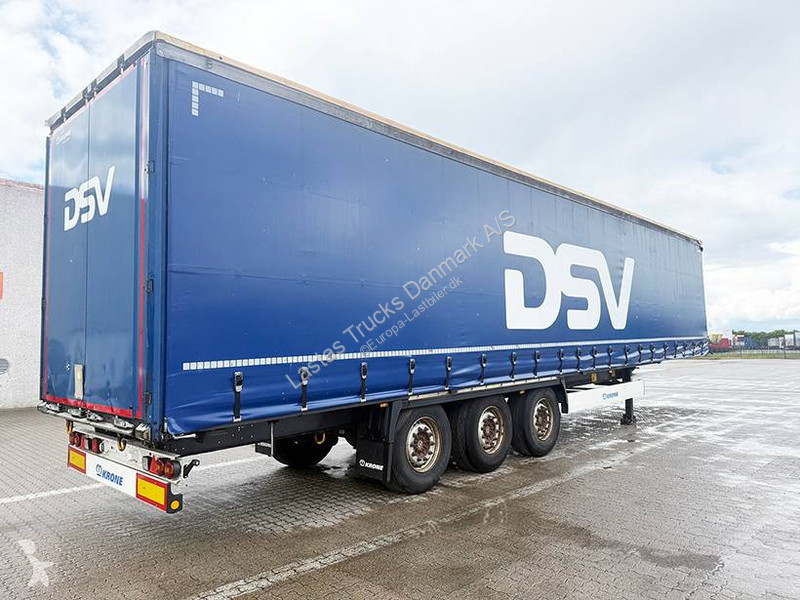 نصف مقطورة Krone Curtainsider / Planenauflieger