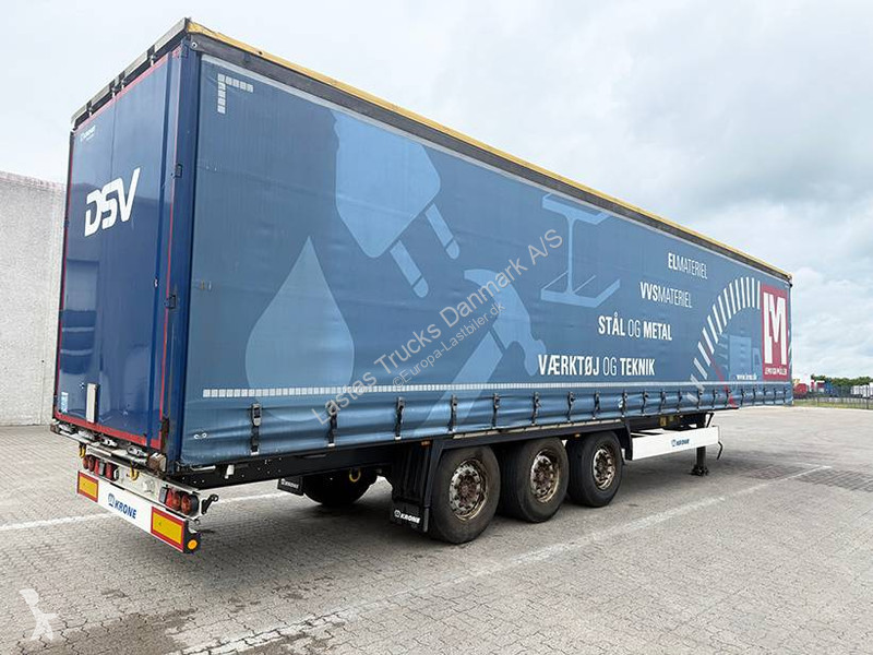 نصف مقطورة Krone Curtainsider / Planenauflieger