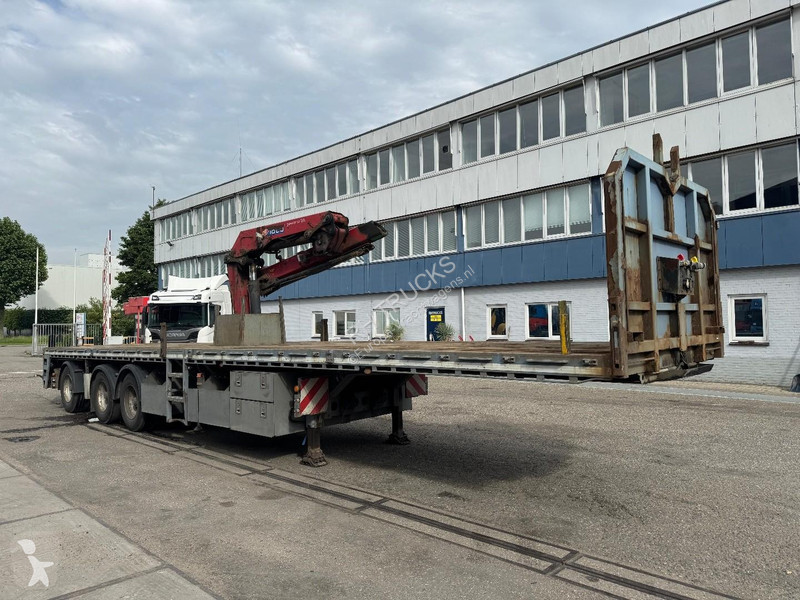 نصف مقطورة Lecitrailer 3 AXLE + HMF 1820-K3 +...