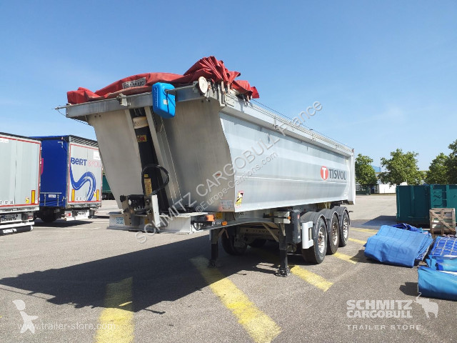Semi remorque  Semitrailer Tipper Alu-square...