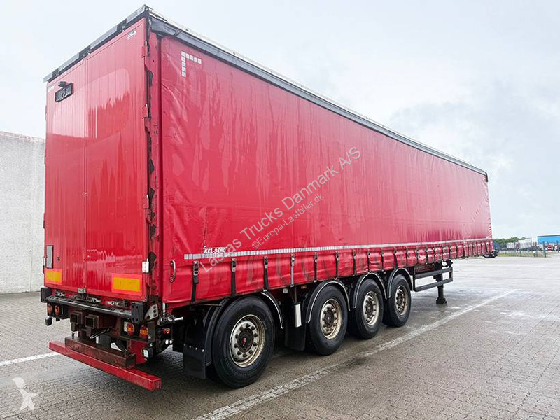 نصف مقطورة Kel-Berg 4 axle Curtainsider / 4...