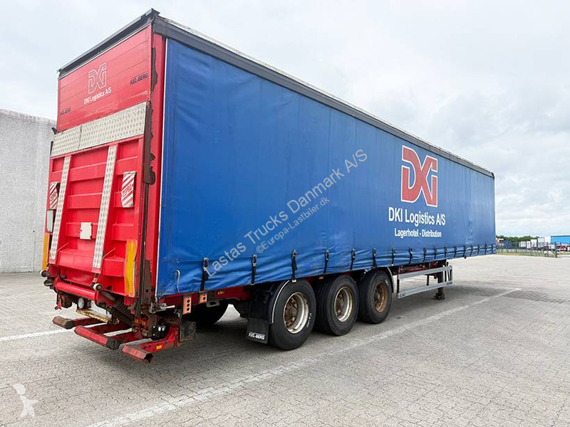نصف مقطورة Kel-Berg Curtainsider / Planenauflieger