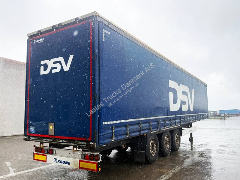 نصف مقطورة Krone Curtainsider / Planenauflieger