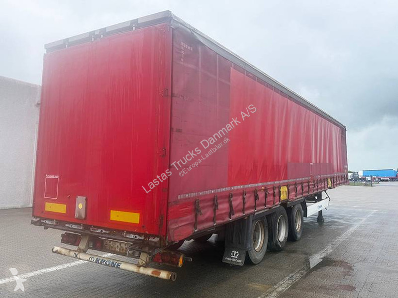 نصف مقطورة Krone Curtainsider / Planenauflieger