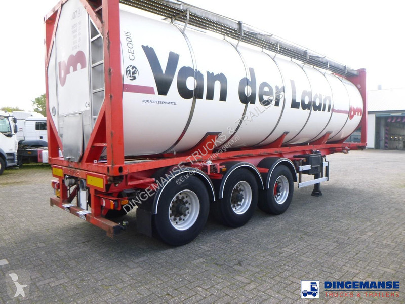 Semirimorchio Burg 3-axle container chassis...