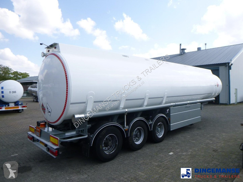 نصف مقطورة LAG Fuel tank alu 50.5 m3 / 5 comp +...