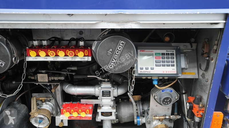 نصف مقطورة  2 Axle adr fuel tank trailer