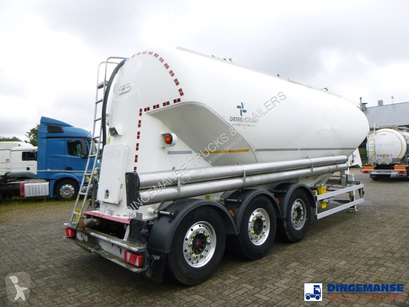 Semi remorque  Powder tank alu 36 m3 / 1 comp