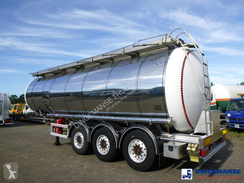 Félpótkocsi  Chemical tank inox 37.5 m3 / 1...