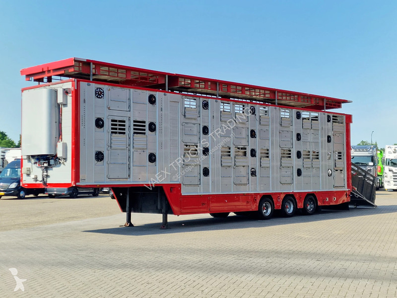 نصف مقطورة Finkl SAV35 - 3/3 deck livestock -...