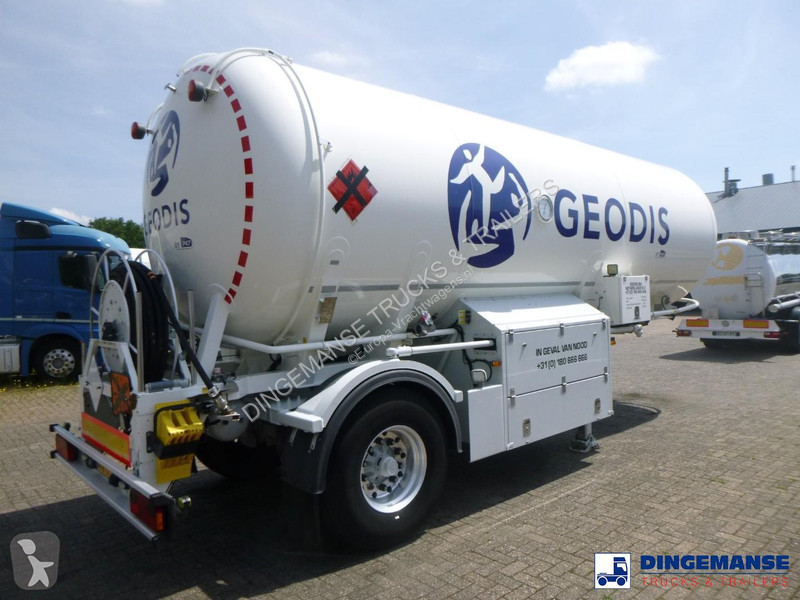نصف مقطورة Gofa Gas tank steel 30 m3 / 1 comp +...