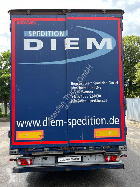 نصف مقطورة Kögel SN 24-1 *MEGA, *Tautliner,...