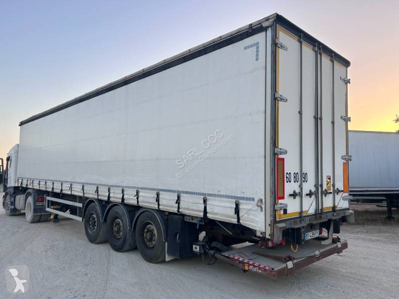 نصف مقطورة Fruehauf BY-439-FY hayon dhollandia 2T
