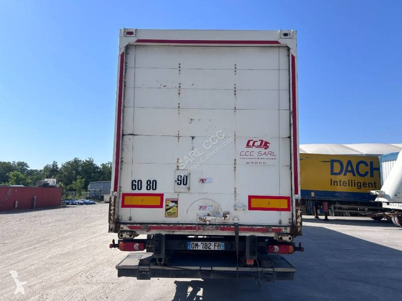 نصف مقطورة Trouillet DM-782-FR hayon dhollandia 2T