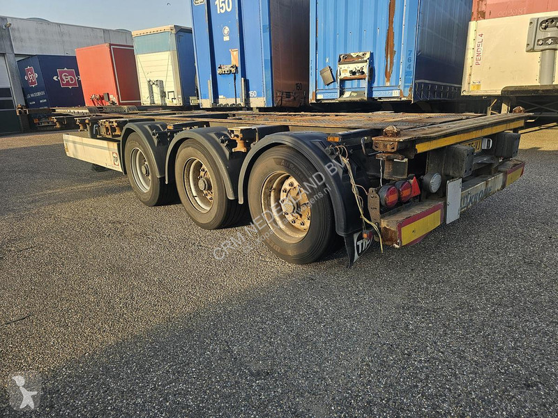 نصف مقطورة Krone / REAR SLIDER / DUTCH CHASSIS...
