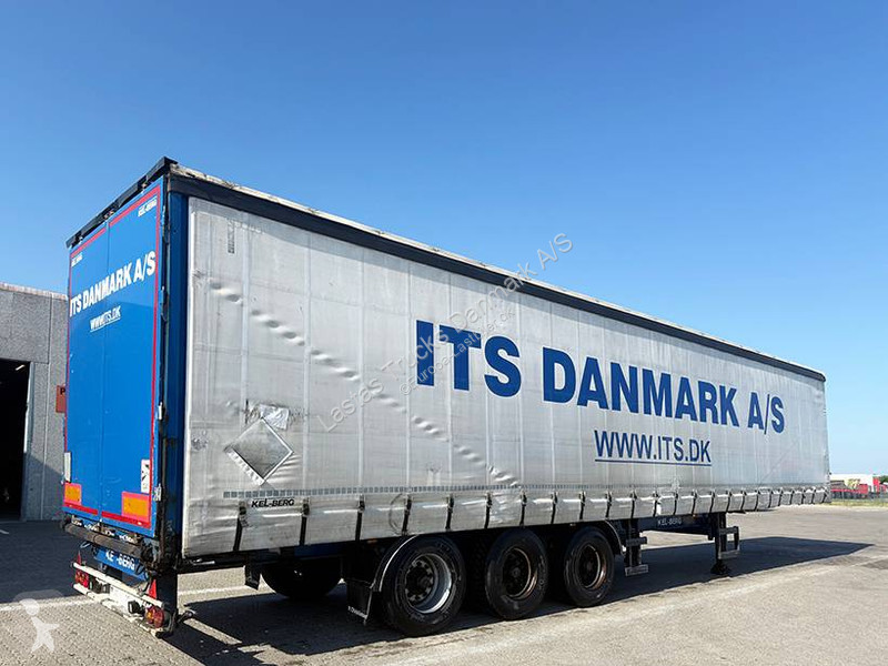 نصف مقطورة Kel-Berg Curtainsider / Planenauflieger