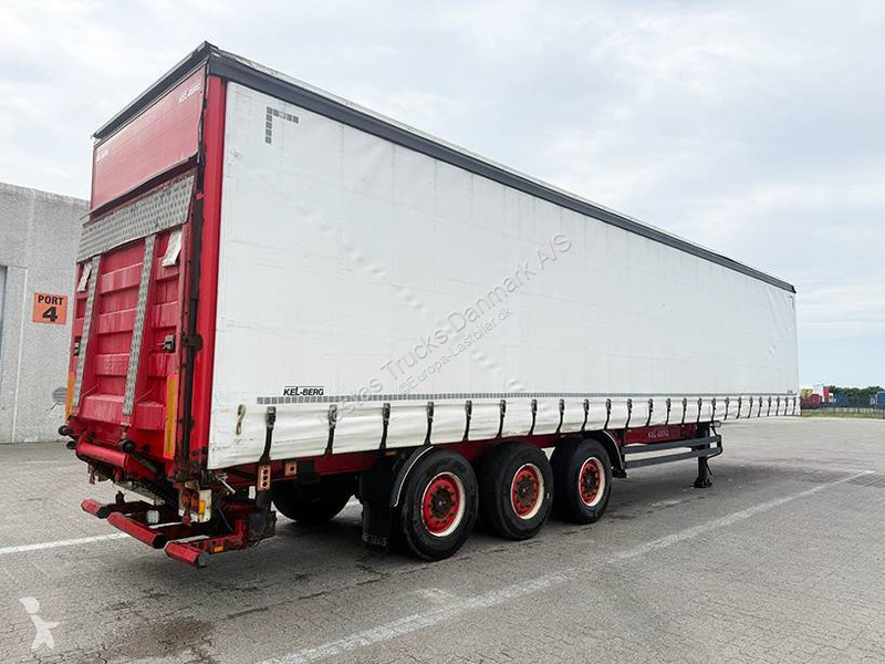 نصف مقطورة Kel-Berg Curtainsider Lift /...