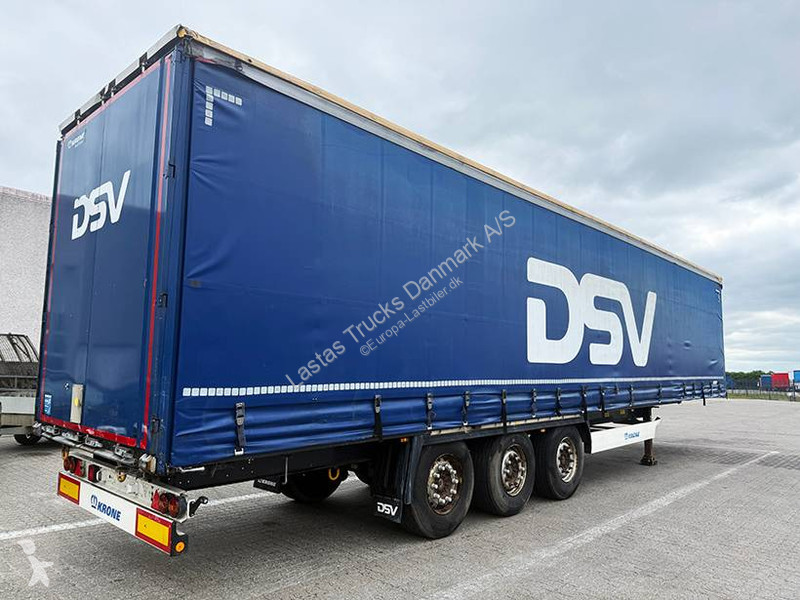 Sættevogn Krone Curtainsider / Planenauflieger