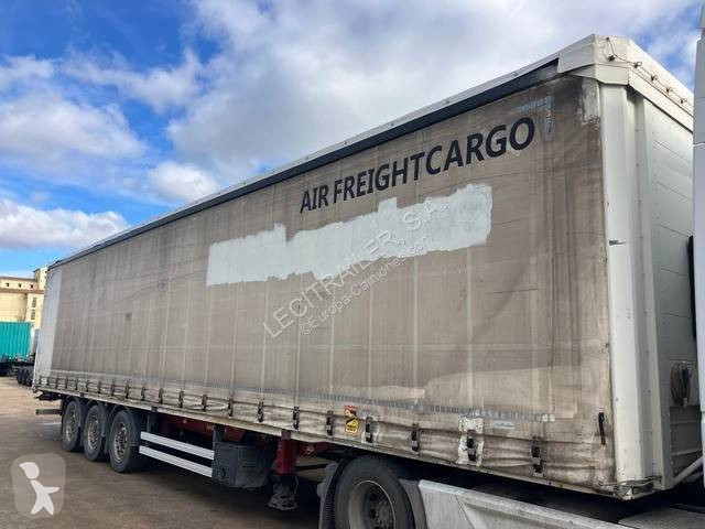 نصف مقطورة Lecitrailer Rodillos carga aerea