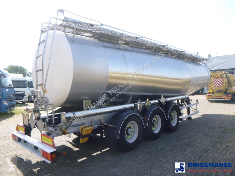 نصف مقطورة Magyar Chemical tank inox 33 m3 / 1...