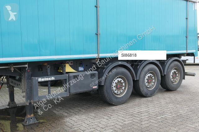 نصف مقطورة Reisch RHKS-3-AG09, Alu, 49m³,...