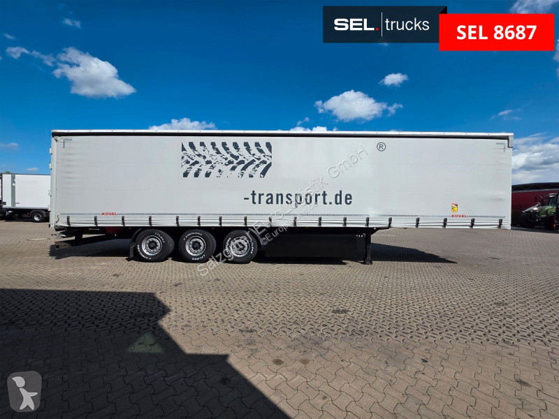 نصف مقطورة Kögel S24 / Palettenkasten / Liftachse
