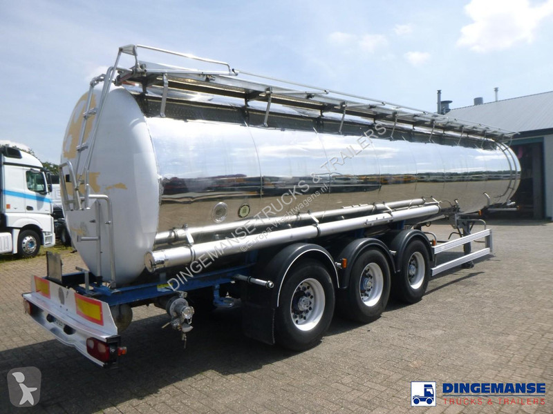 نصف مقطورة Magyar Chemical tank inox L4BH 32.5...