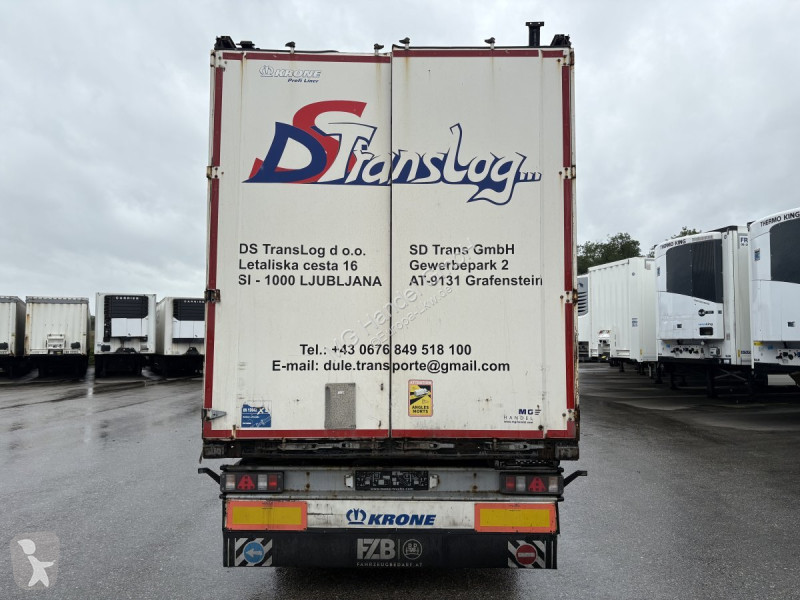 نصف مقطورة Krone SD 24 Tautliner, BPW-Achsen,...
