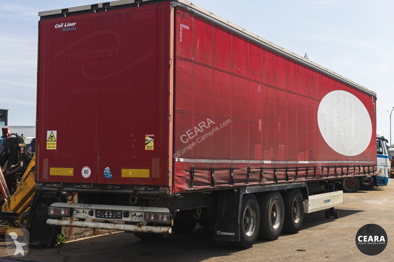 نصف مقطورة Krone 3 axles BPW TAMBOUR BACHE