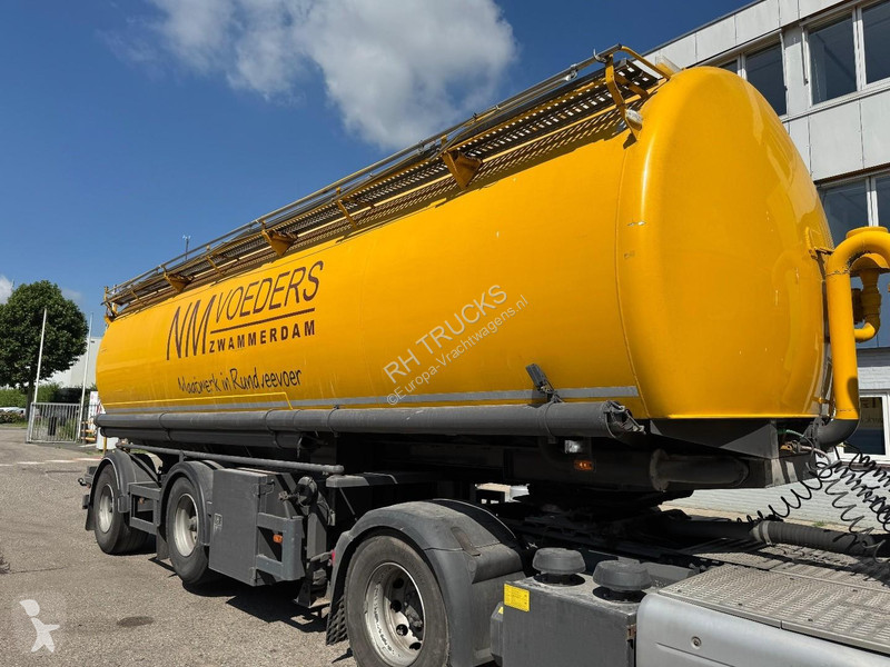 نصف مقطورة Wijnveen 2 AXLE SILO + DAF CF 400...