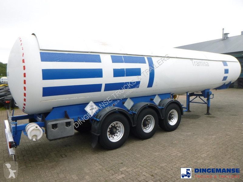 Félpótkocsi  Gas tank steel 44 m3 / 1 comp