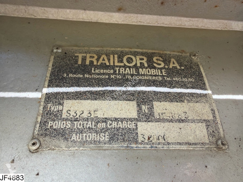 نصف مقطورة Trailor open laadbak