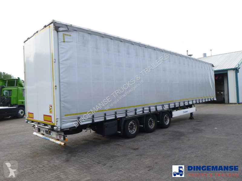 نصف مقطورة Krone MEGA Curtain side trailer  98 m3